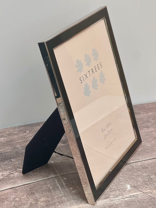 Sixtrees Black Border Photo Frame, 8’ x 10’