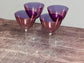 LSA Aurora Purple Martini Glasses (4 pack)
