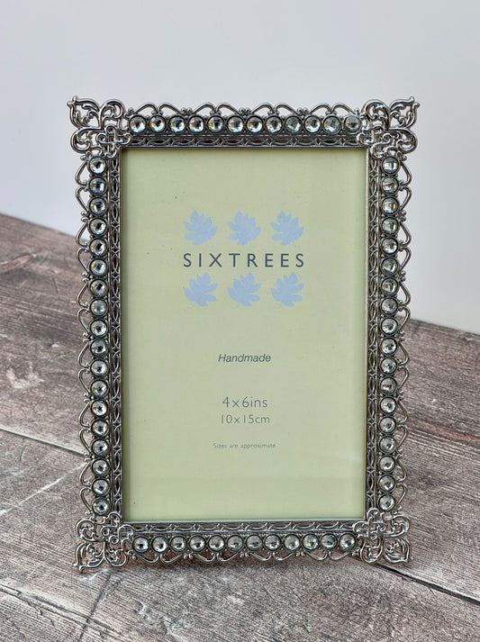 Sixtrees Jewel Adelaide Photo Frame, 4’ x 6’