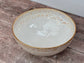 White and Gold Deep Serving Bowl, 23.5cm