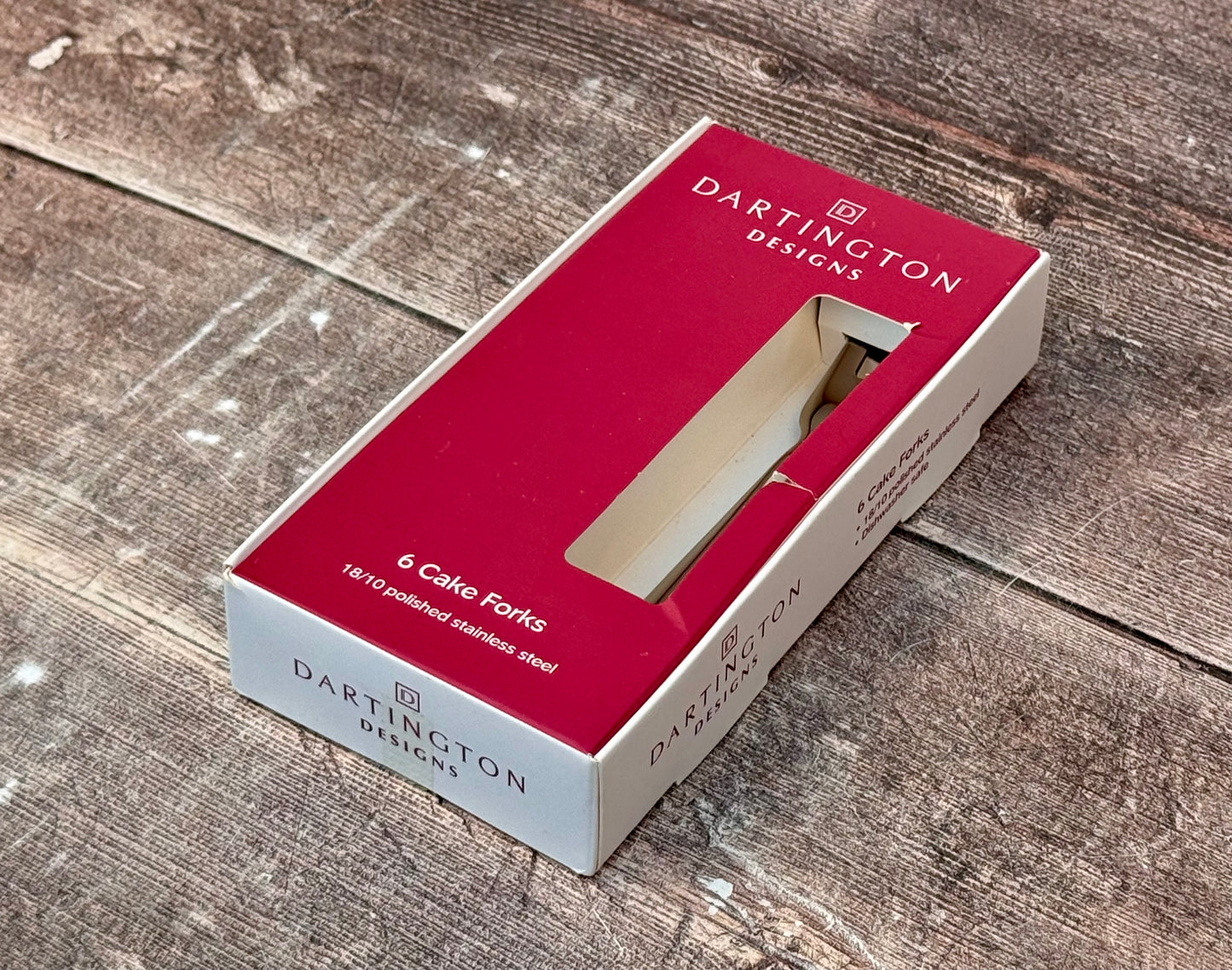 Dartington Pastry/Dessert Forks (Red Box)