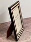 Natalini Black and White Band Photo Frame 5 x 7
