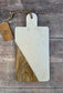 Marble and Wood Cheese/Serving Board