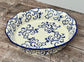 Blue Swirl Patterned Pie Dish, 25.5cm