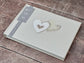 Heart Guest Book with Blank Pages