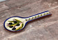 Olive Patterned Spoon Rest, 28cm