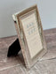 Sixtrees Silver Plated Diamond Patterned Photo Frame, 4’ x 6’