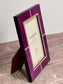 Natalini Purple Patterned Photo Frame 4 x 6