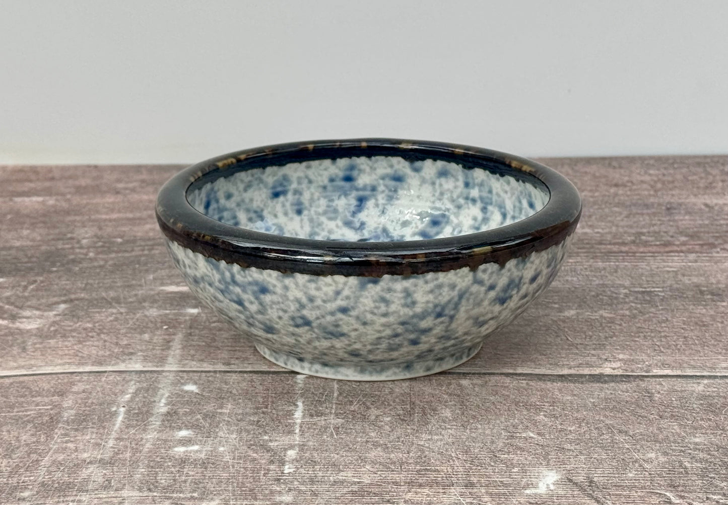 Japanese Wave Pattern Small Bowl, 12cm