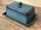 Scandi Home Blue Butter Dish