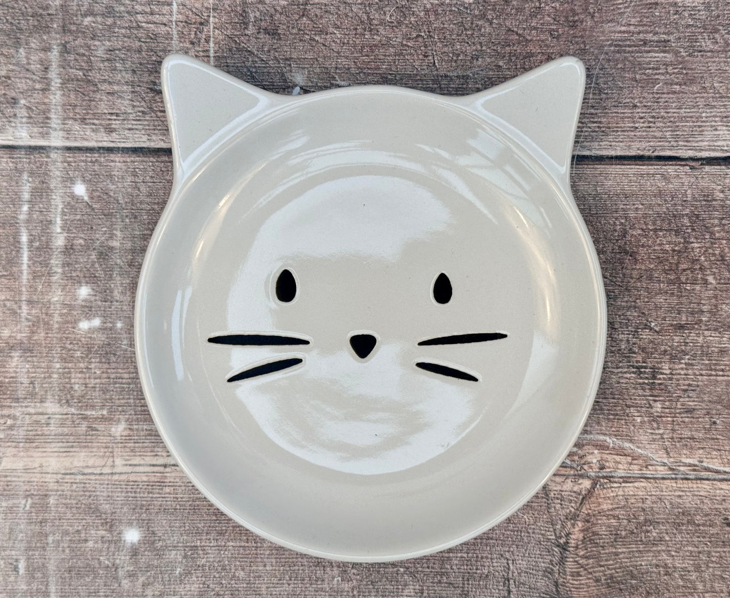 White Cat Small Dish / Bowl