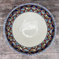 Dark Blue Patterned Deep Serving Bowl, 32cm