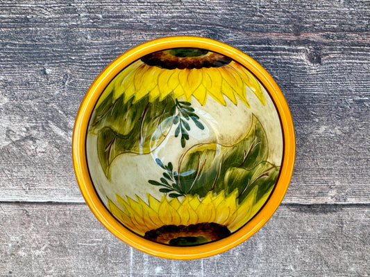 Sunflower Patterned Small Bowl, 11.5cm