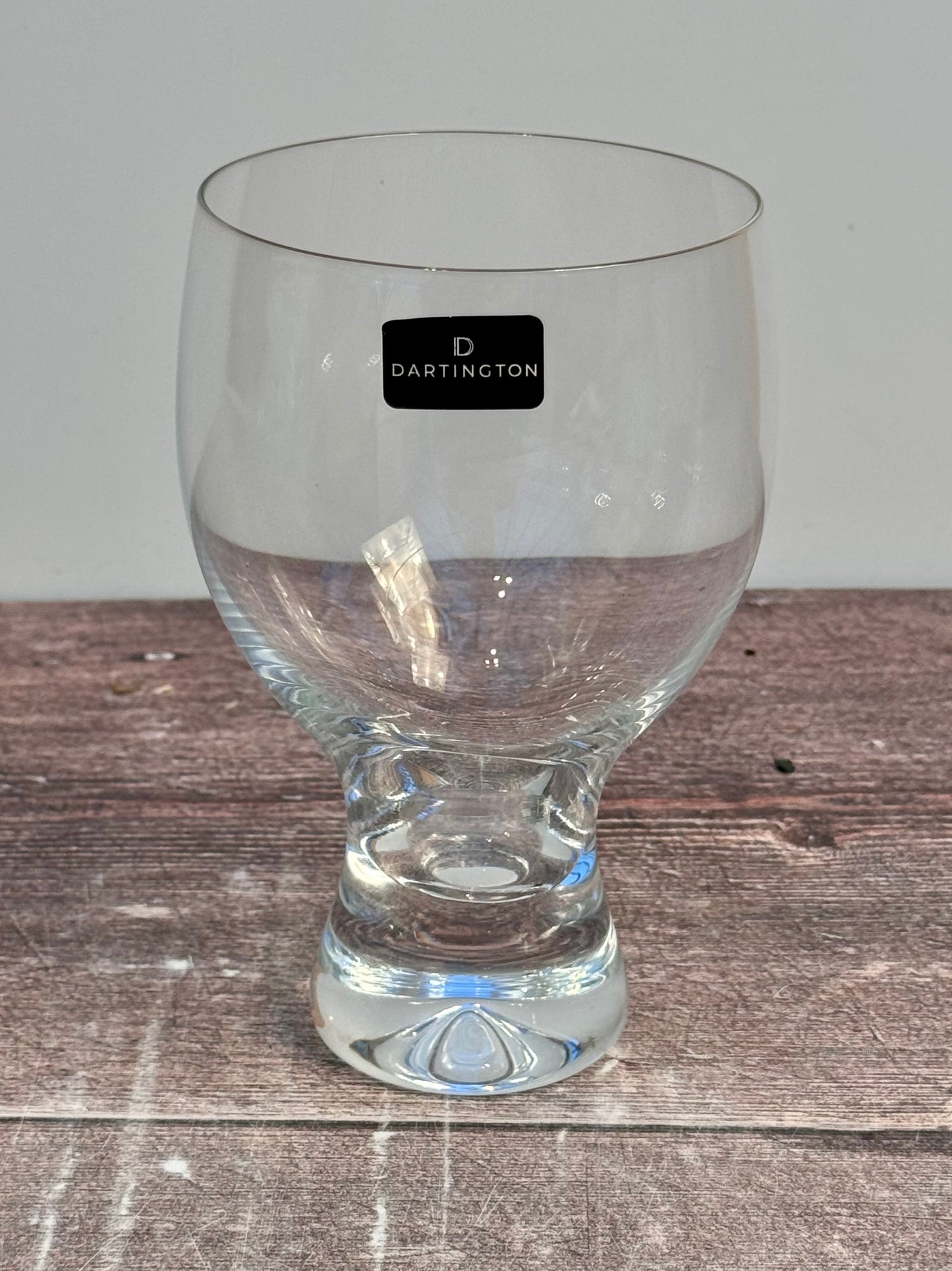 Dartington Set of 4 Crystal Home Bar Gin Goblet Glasses