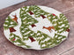 Christmas Tree with Deers Patterned Plate, 33cm