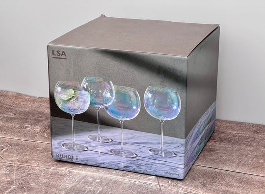 LSA Bubble Goblet/Balloon Glasses (4 pack)