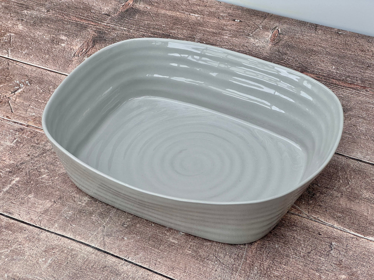 Sophie Conran Grey Rectangular Baking Dish, 29.5cm