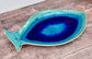 Blue Fish Serving Plate, 43cm