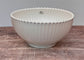 White Beaded Edge Deep Serving Bowl, 27cm