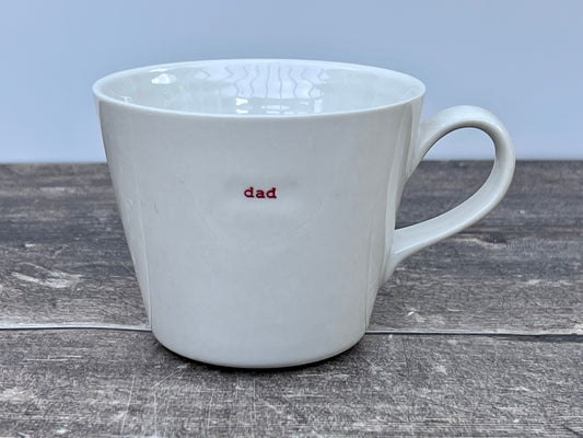 White ‘dad’ Mug