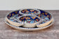 Dark Blue Circular 5 Piece Serving Set