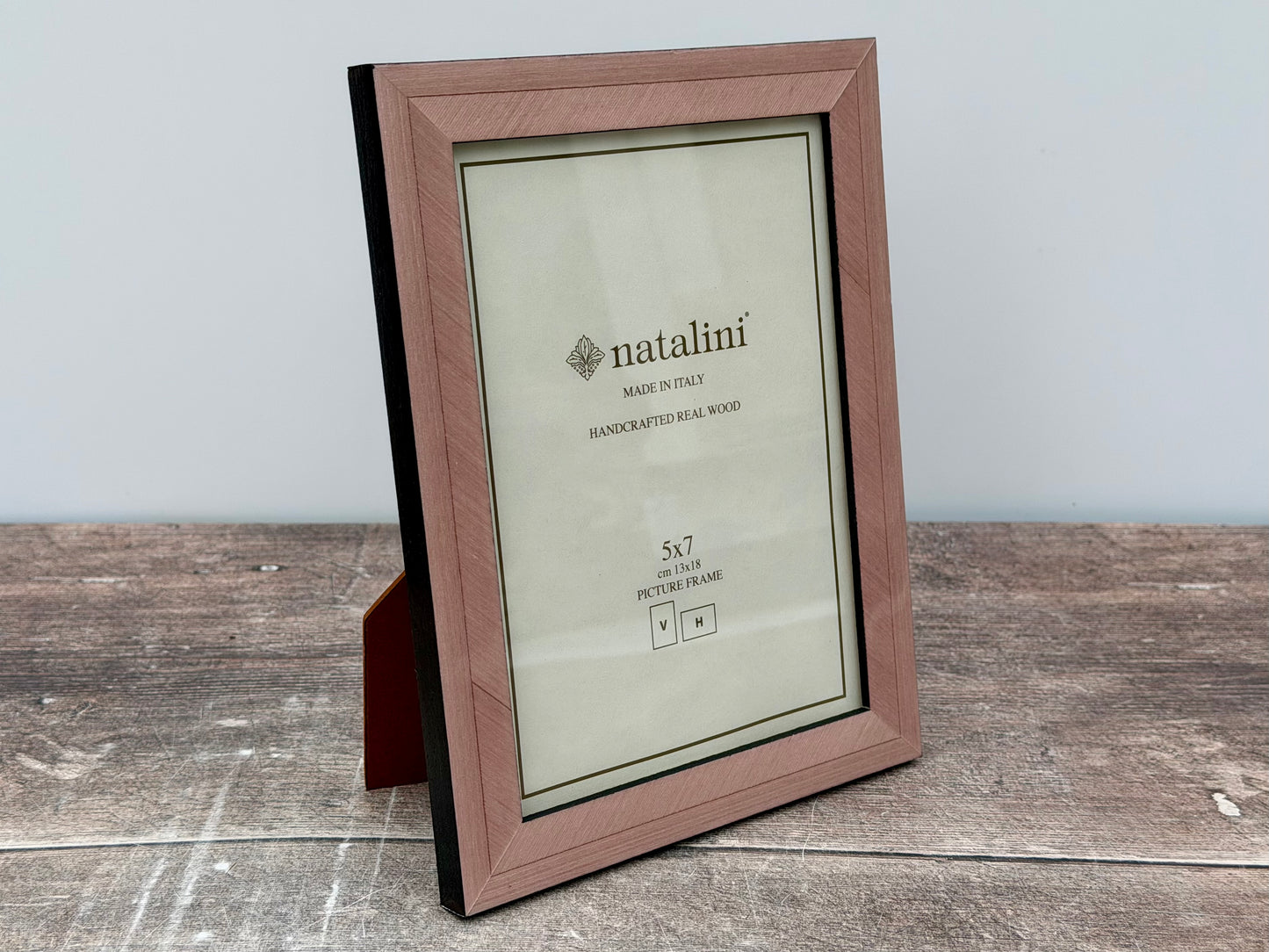 Natalini Pink Border Photo Frame 5 x 7