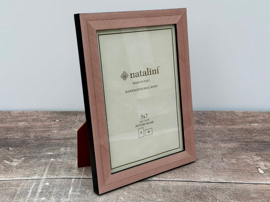 Natalini Pink Border Photo Frame 5 x 7