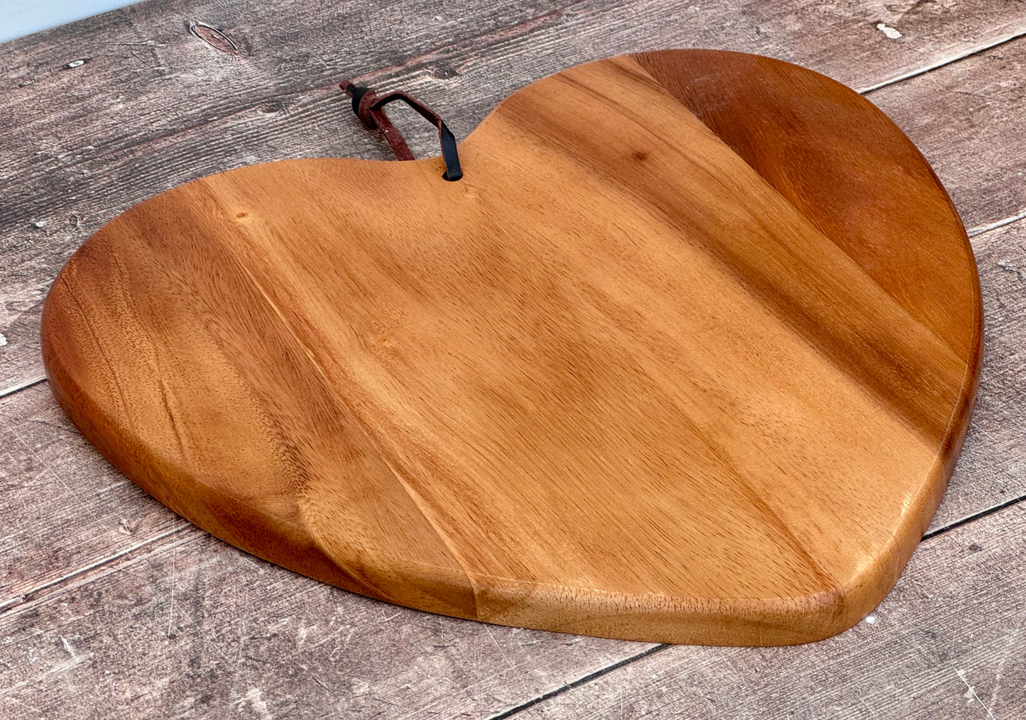 Heart Shaped Wood Serving/Cheese Board