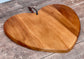 Heart Shaped Wood Serving/Cheese Board