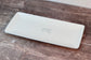 White Mary Berry Beaded Rectangular Serving Plate, 30cm