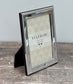 Beltrami Silver Plated Patterned Border Photo Frame 4 x 6