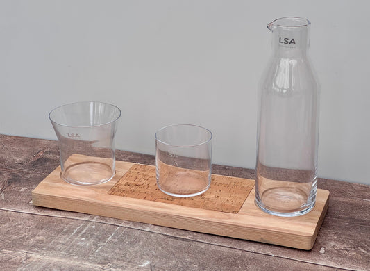 LSA Plateau Carafe and Desk Organiser