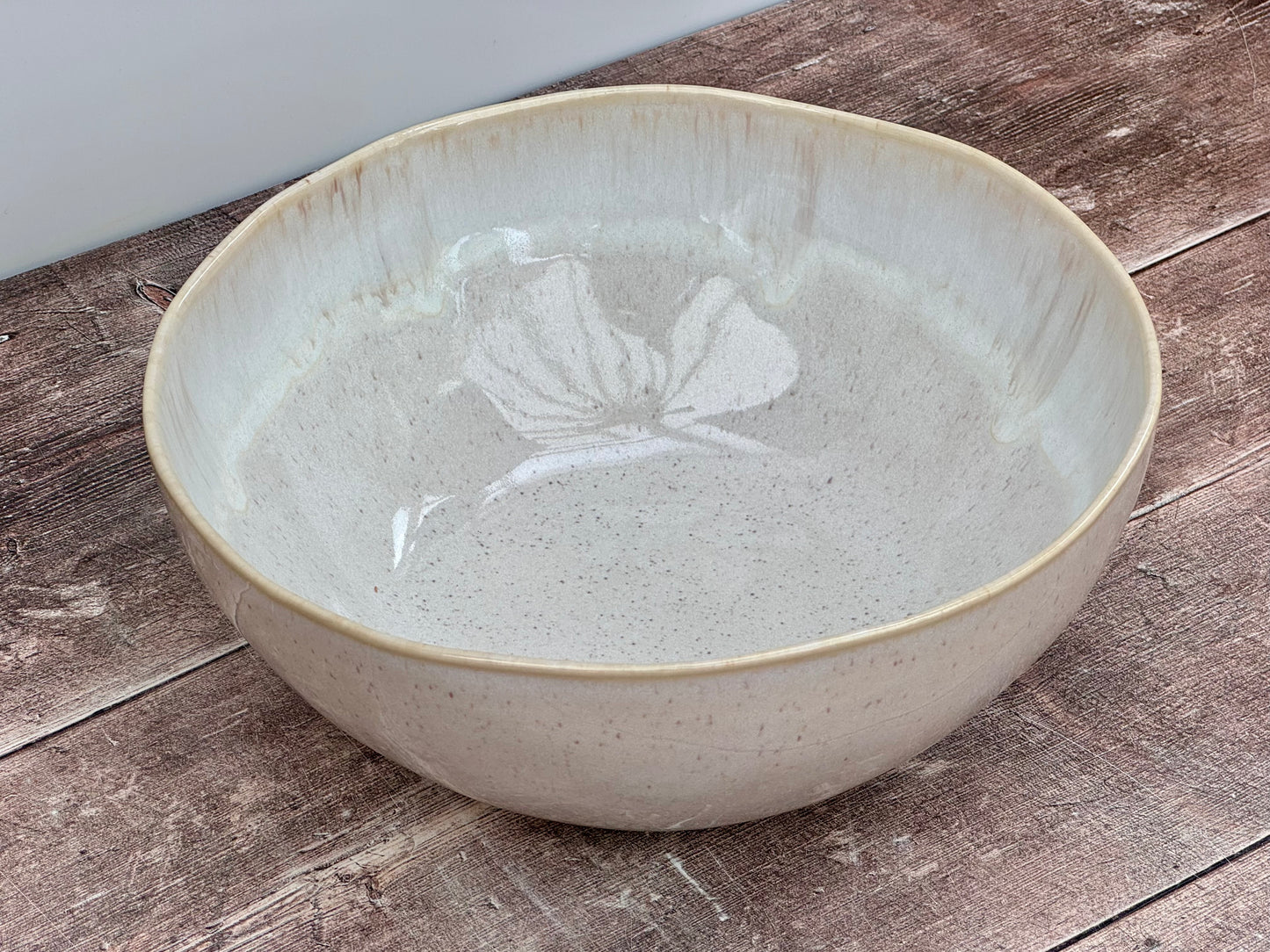 Sand Beige Deep Serving Bowl, 27cm