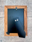 Hand Painted Photo Frame 4’ x 6’ - Navy and Gold (Design 4)