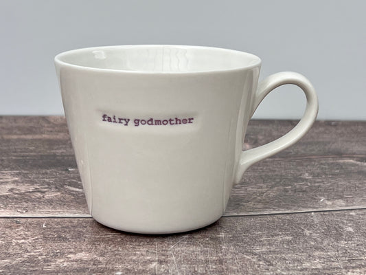 White ‘fairy godmother’ Mug