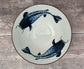 Koi Fish Patterned Serving Bowl, 20cm