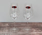 Pair of Riedel Marie-Jeanne Ouverture Crystal Wine Glasses