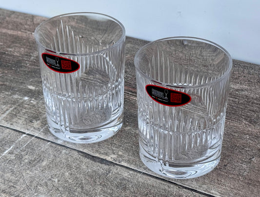 Pair of Riedel Shadows Tumbler Glasses