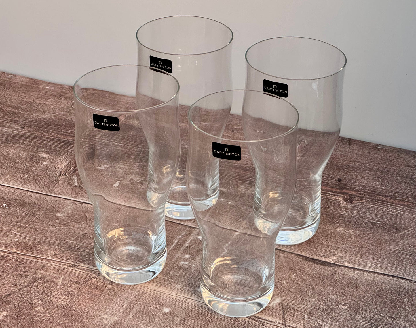 Dartington Set of 4 Tall All Rounder Tumbler Glasses