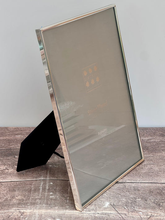 Sixtrees Slim Silver Plated Photo Frame, A4