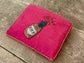 Small Pink Champagne Beaded Purse