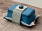 Scandi Home Pale Blue Butter Dish