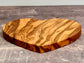 Olive Wood Heart Shaped Serving/Cheese/Chopping Board, 19cm
