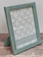 Pale Blue Shabby Chic Wooden Photo Frame, 8’ x 10’