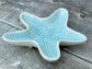 Small Pale Blue Starfish Shaped Dish, 13.5cm