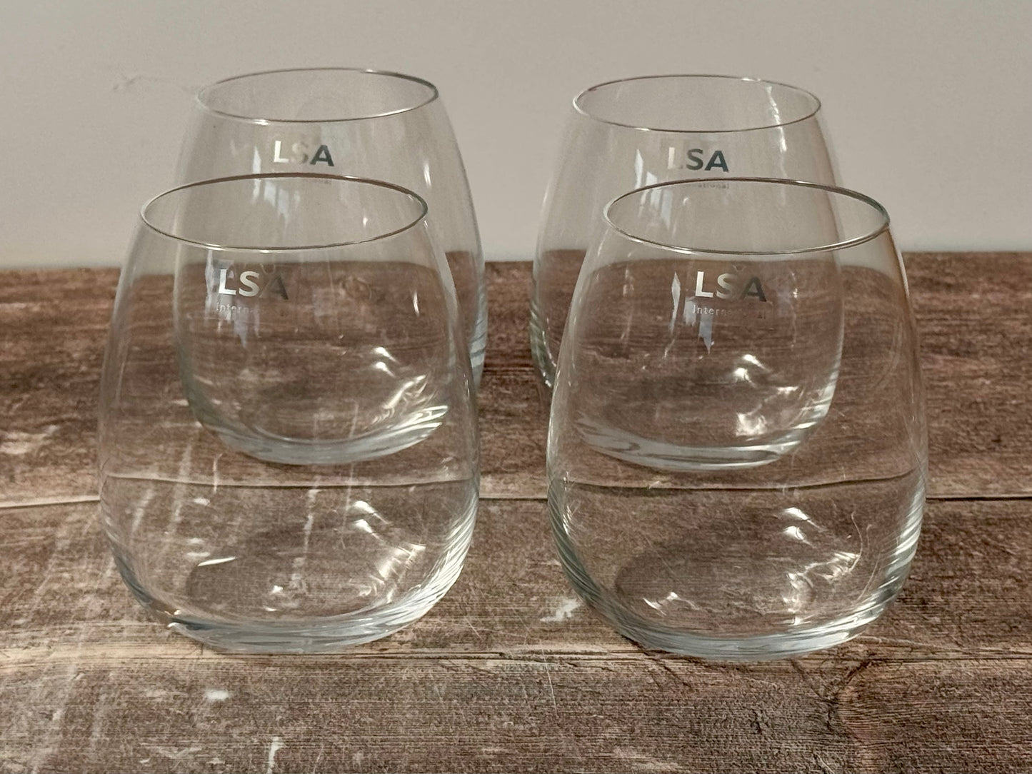 LSA Borough Set of 4 Stemless Tumblers
