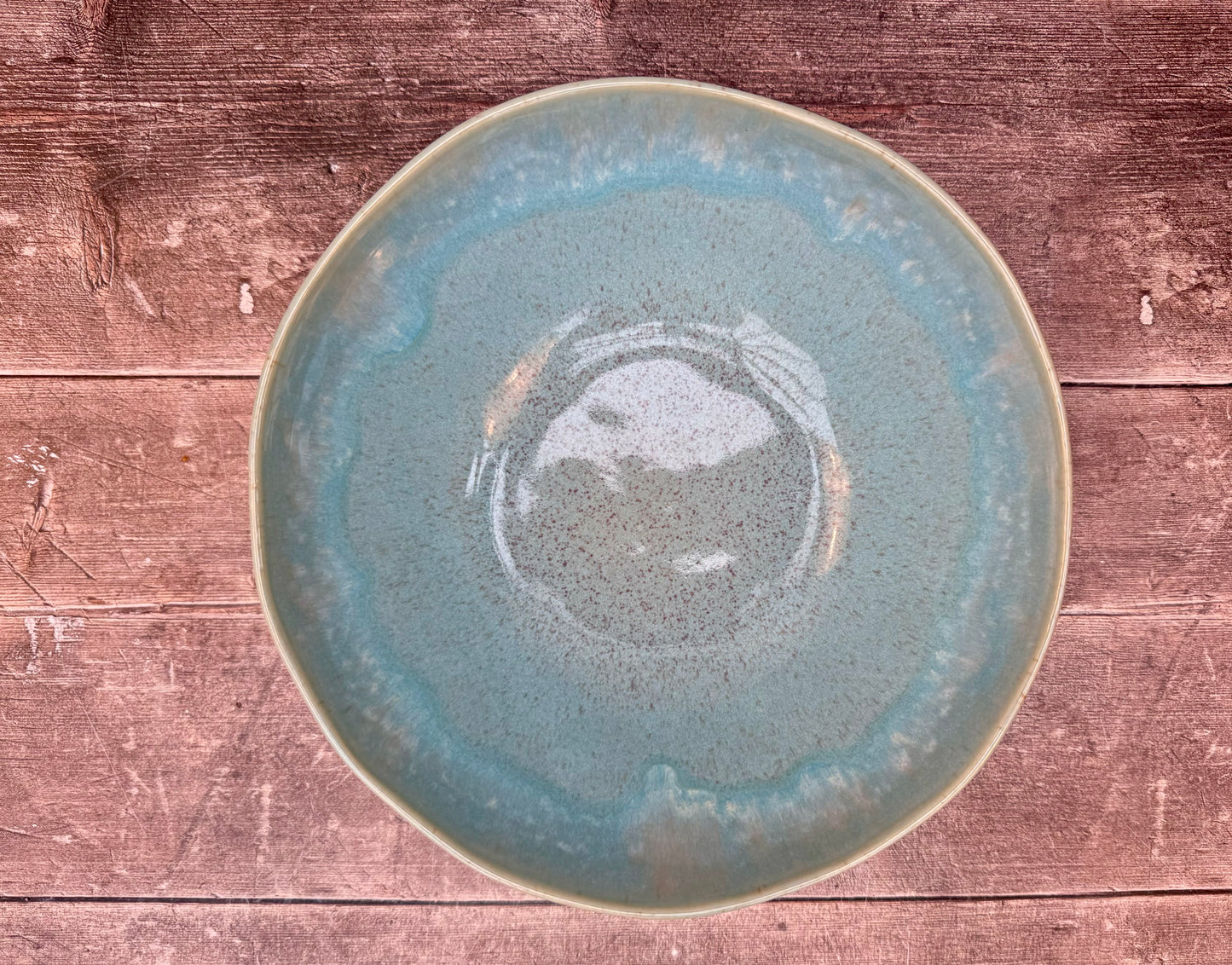 Sea Blue Deep Serving Bowl, 27cm