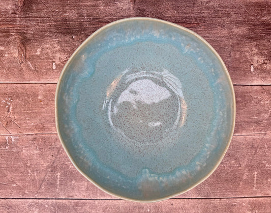 Sea Blue Deep Serving Bowl, 27cm