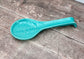 Turquoise Patterned Spoon Rest, 27cm