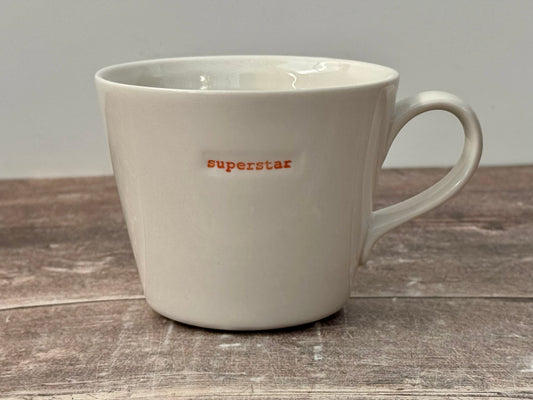 White ‘superstar’ Mug